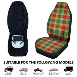 ScotsTee Shop Scottish Gibson (Gibbs) Ancient Clan Crest Tartan Car Seat Covers