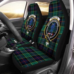ScotsTee Shop Scottish Forsyth Modern Clan Crest Tartan Car Seat Covers