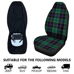 ScotsTee Shop Scottish Forsyth Modern Clan Crest Tartan Car Seat Covers