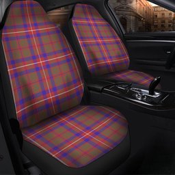 ScotsTee Shop Scottish Geddes Weathered Clan Crest Tartan Car Seat Covers
