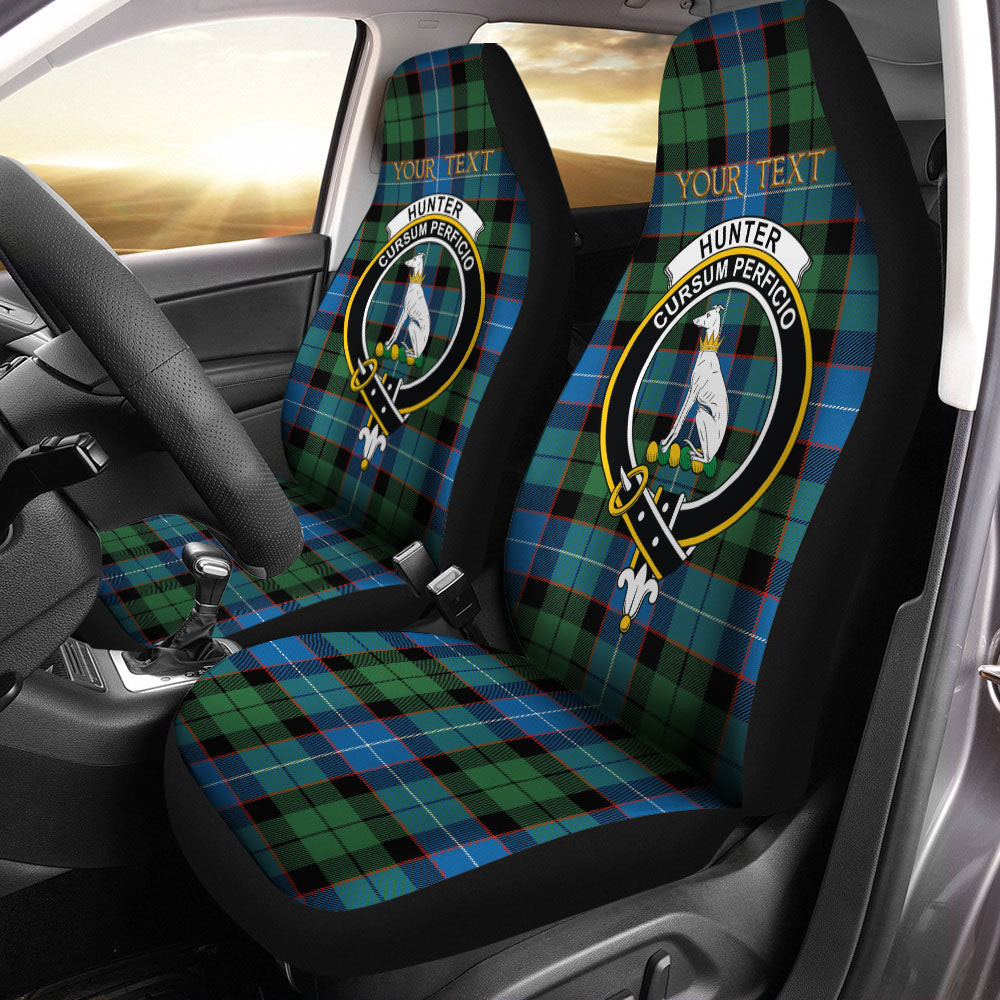 ScotsTee Shop Scottish Hunter Ancient Clan Crest Tartan Car Seat Covers