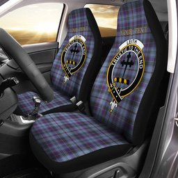 ScotsTee Shop Scottish Leith District Weathered Clan Crest Tartan Car Seat Covers
