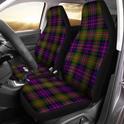 ScotsTee Shop Scottish MacDonnell Clan Crest Tartan Car Seat Covers
