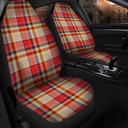 ScotsTee Shop Scottish MacGlashan Modern Clan Crest Tartan Car Seat Covers