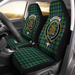 ScotsTee Shop Scottish MacKenzie Ancient Clan Crest Tartan Car Seat Covers