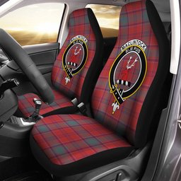 ScotsTee Shop Scottish MacLintock Weathered Clan Crest Tartan Car Seat Covers