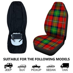 ScotsTee Shop Scottish Fullerton Clan Crest Tartan Car Seat Covers