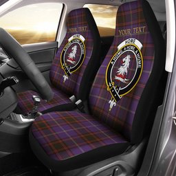 ScotsTee Shop Scottish Home Weathered Clan Crest Tartan Car Seat Covers