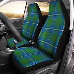 ScotsTee Shop Scottish Irvine Ancient Clan Crest Tartan Car Seat Covers