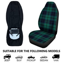 ScotsTee Shop Scottish Keith (Austin) Modern Clan Crest Tartan Car Seat Covers