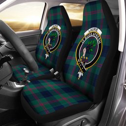 ScotsTee Shop Scottish Laurie Modern Clan Crest Tartan Car Seat Covers