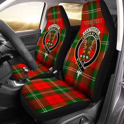 ScotsTee Shop Scottish Gartshore Clan Crest Tartan Car Seat Covers