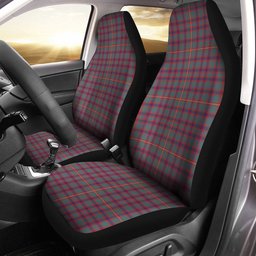 ScotsTee Shop Scottish Hall Weathered Clan Crest Tartan Car Seat Covers
