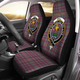 ScotsTee Shop Scottish Hall Weathered Clan Crest Tartan Car Seat Covers