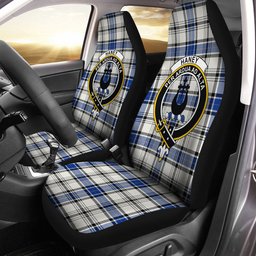 ScotsTee Shop Scottish Haney Modern Clan Crest Tartan Car Seat Covers