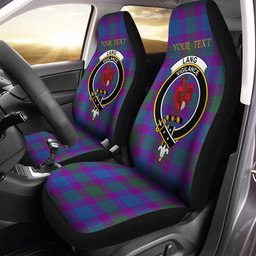 ScotsTee Shop Scottish Lang (Laing) Modern Clan Crest Tartan Car Seat Covers