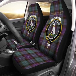 ScotsTee Shop Scottish Hunter Weathered Clan Crest Tartan Car Seat Covers