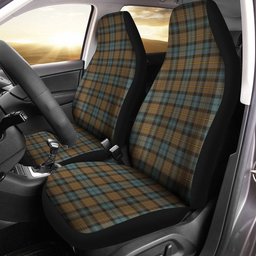 ScotsTee Shop Scottish Gordon Weathered Clan Crest Tartan Car Seat Covers