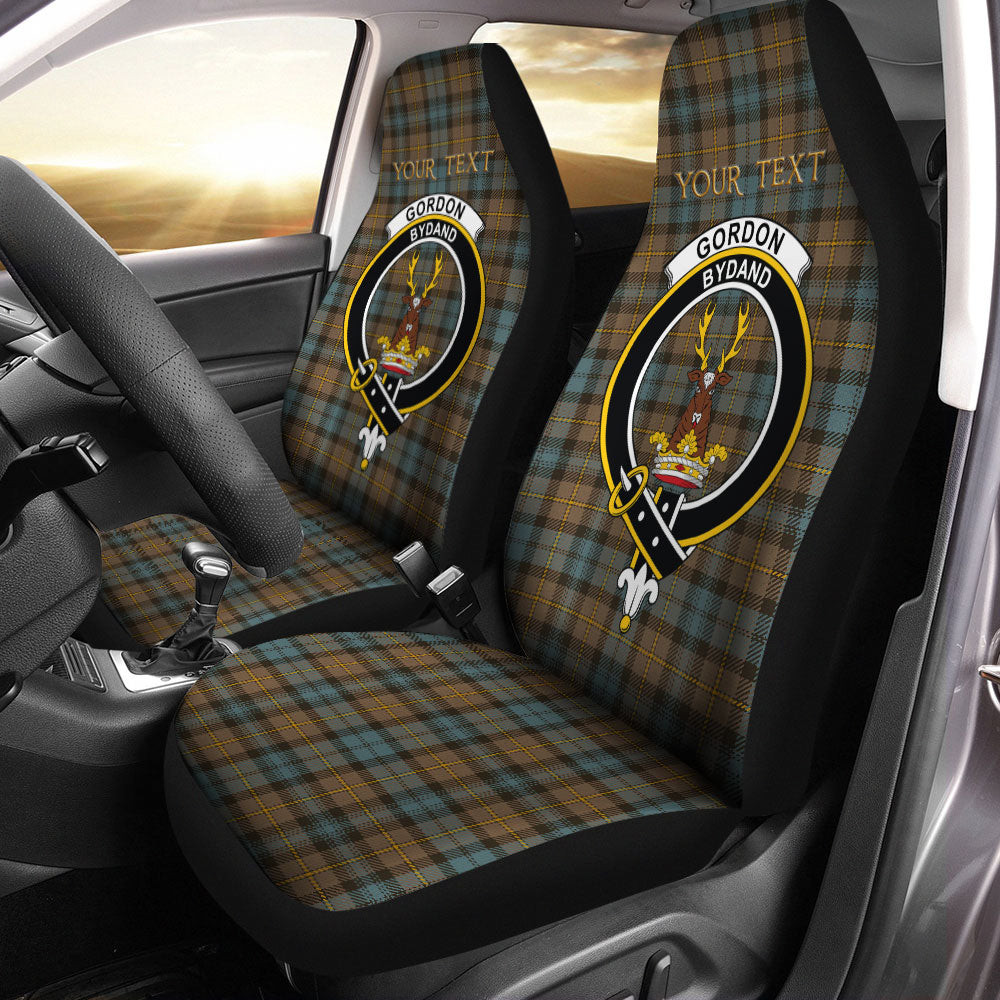 ScotsTee Shop Scottish Gordon Weathered Clan Crest Tartan Car Seat Covers