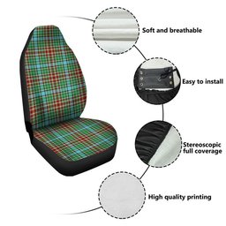 ScotsTee Shop Scottish Gayre Modern Clan Crest Tartan Car Seat Covers