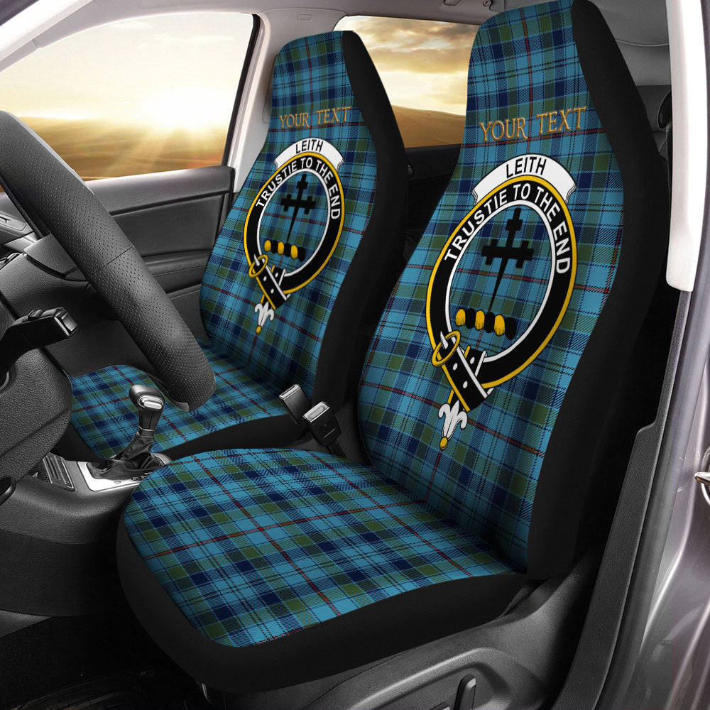 ScotsTee Shop Scottish Leith District Modern Clan Crest Tartan Car Seat Covers