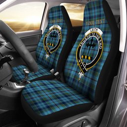 ScotsTee Shop Scottish Leith District Modern Clan Crest Tartan Car Seat Covers