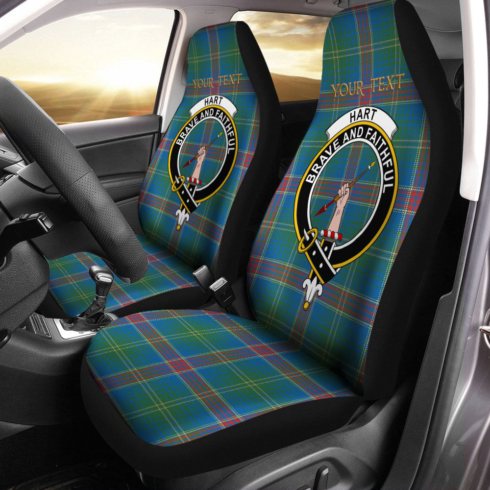 ScotsTee Shop Scottish Hart Ancient Clan Crest Tartan Car Seat Covers
