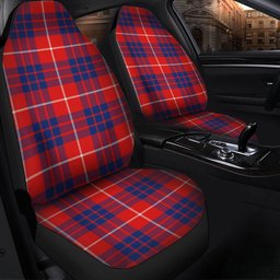 ScotsTee Shop Scottish Hamilton Modern Clan Crest Tartan Car Seat Covers