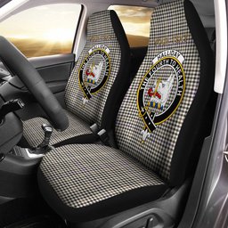 ScotsTee Shop Scottish Halliday (Holliday) Weathered Clan Crest Tartan Car Seat Covers