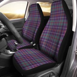 ScotsTee Shop Scottish MacHardy Weathered Clan Crest Tartan Car Seat Covers