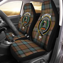 ScotsTee Shop Scottish MacLaren Weathered Clan Crest Tartan Car Seat Covers