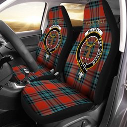 ScotsTee Shop Scottish MacLeay Ancient Clan Crest Tartan Car Seat Covers
