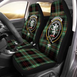 ScotsTee Shop Scottish MacDiarmid Modern Clan Crest Tartan Car Seat Covers