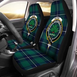 ScotsTee Shop Scottish Irvine Modern Clan Crest Tartan Car Seat Covers