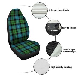ScotsTee Shop Scottish MacKirdy Ancient Clan Crest Tartan Car Seat Covers