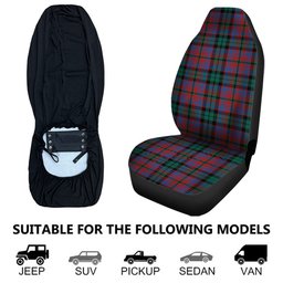 ScotsTee Shop Scottish MacInroy Modern Clan Crest Tartan Car Seat Covers