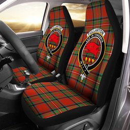 ScotsTee Shop Scottish Fullarton Clan Crest Tartan Car Seat Covers