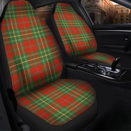 ScotsTee Shop Scottish Leask Ancient Clan Crest Tartan Car Seat Covers