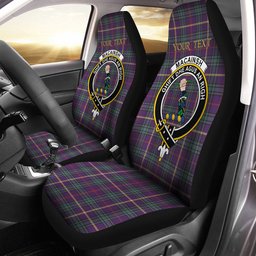 ScotsTee Shop Scottish MacAinsh Weathered Clan Crest Tartan Car Seat Covers