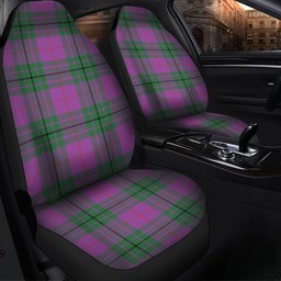 ScotsTee Shop Scottish Hutton Ancient Clan Crest Tartan Car Seat Covers