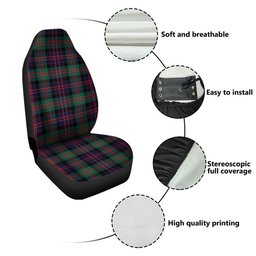 ScotsTee Shop Scottish MacDonald (Donald) Modern Clan Crest Tartan Car Seat Covers