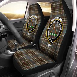 ScotsTee Shop Scottish Hislop #2 Weathered Clan Crest Tartan Car Seat Covers