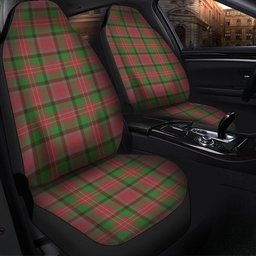 ScotsTee Shop Scottish Leighton Ancient Clan Crest Tartan Car Seat Covers