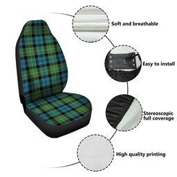 ScotsTee Shop Scottish Hogarth Ancient Clan Crest Tartan Car Seat Covers