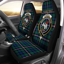 ScotsTee Shop Scottish Gammell Modern Clan Crest Tartan Car Seat Covers