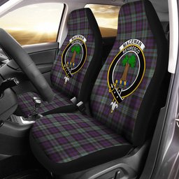 ScotsTee Shop Scottish MacEwan Weathered Clan Crest Tartan Car Seat Covers