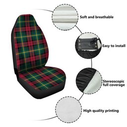 ScotsTee Shop Scottish Martin Modern Clan Crest Tartan Car Seat Covers