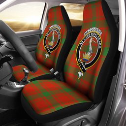 ScotsTee Shop Scottish MacQuarrie (MacGuarie) Ancient Clan Crest Tartan Car Seat Covers