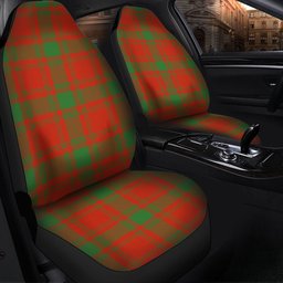 ScotsTee Shop Scottish MacQuarrie (MacGuarie) Ancient Clan Crest Tartan Car Seat Covers