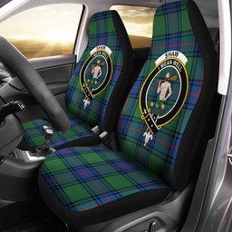 ScotsTee Shop Scottish Shaw Modern Clan Crest Tartan Car Seat Covers
